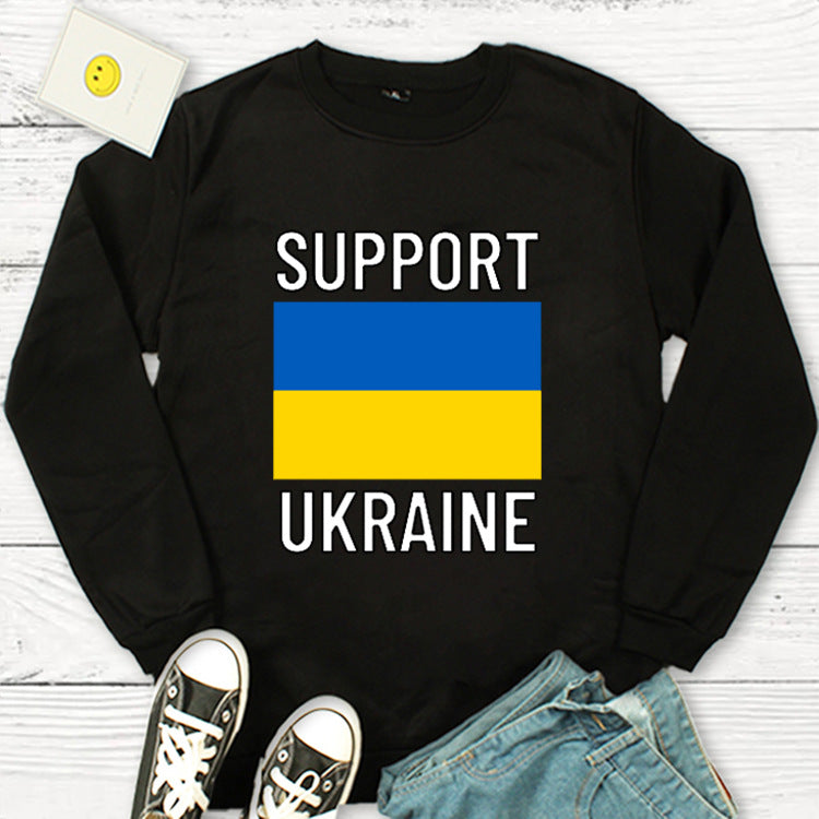 Chandail manche longue Support Ukraine