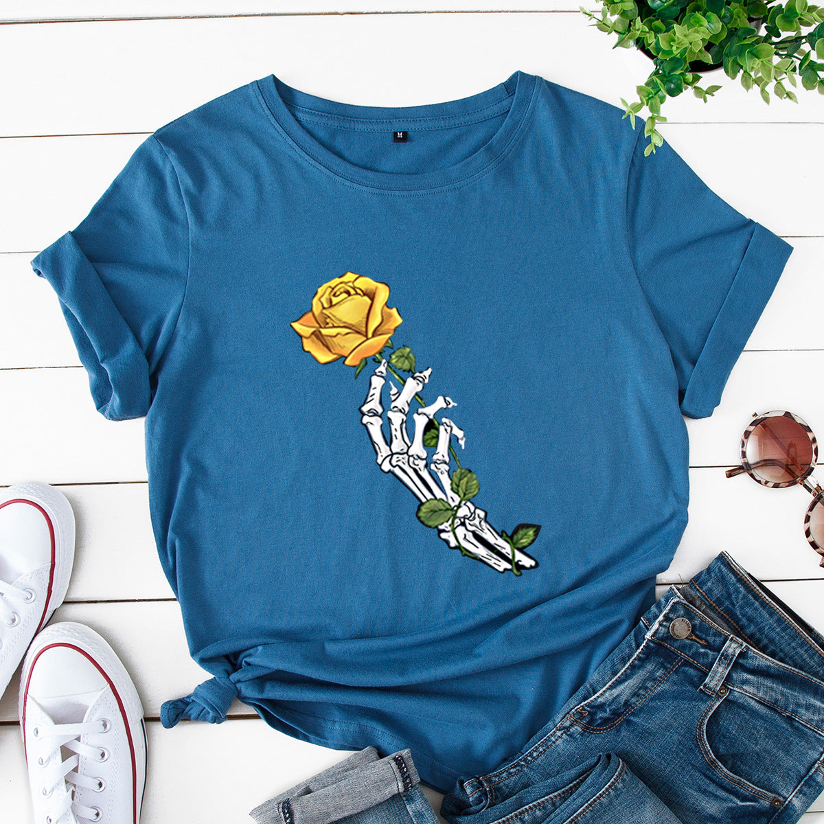 T-shirt fleur