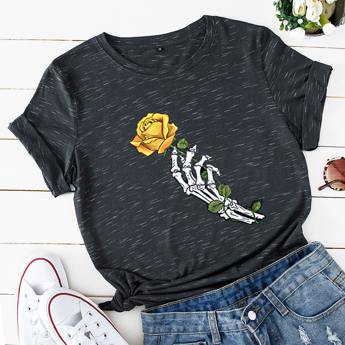 T-shirt fleur