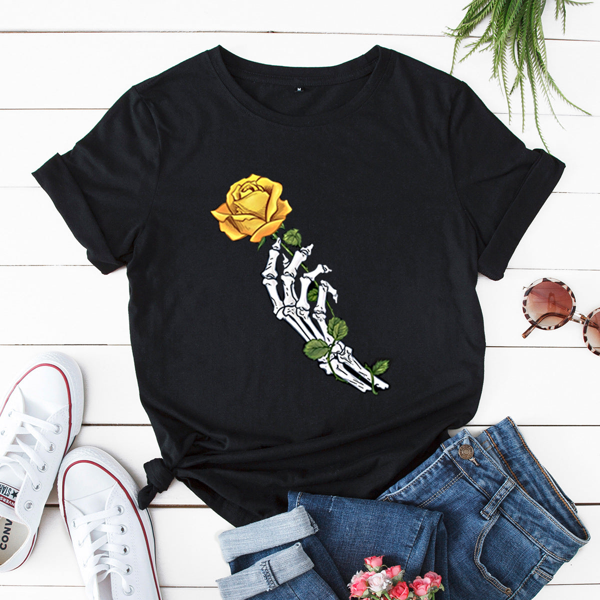 T-shirt fleur