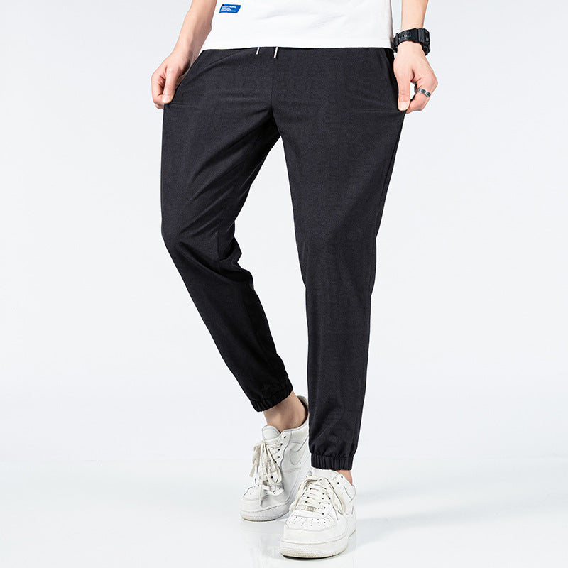 Pantalon court élastique