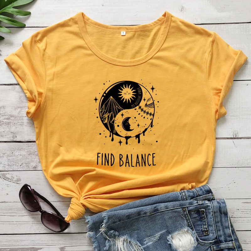 T-shirt ying yang