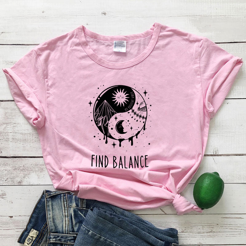 T-shirt ying yang