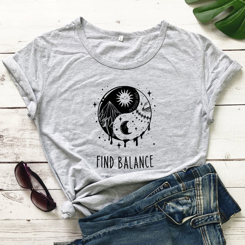 T-shirt ying yang