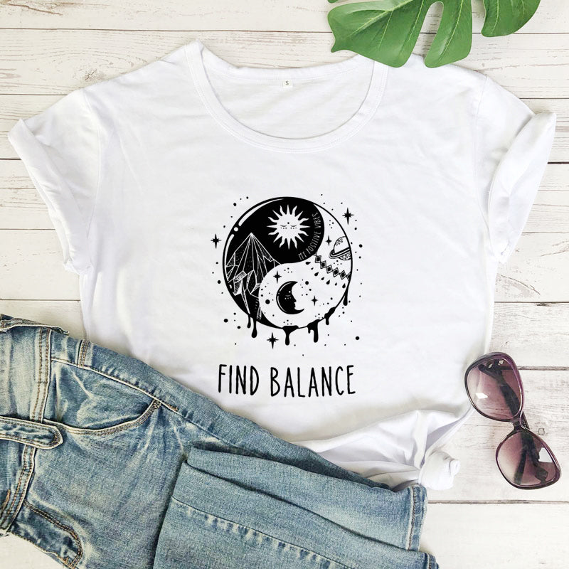 T-shirt ying yang