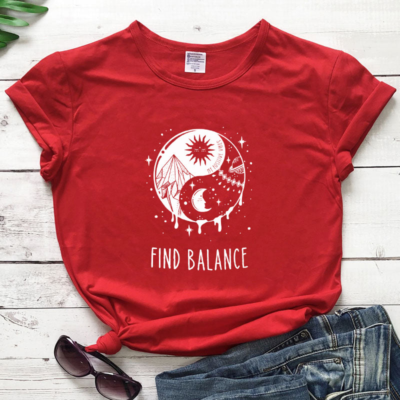 T-shirt ying yang