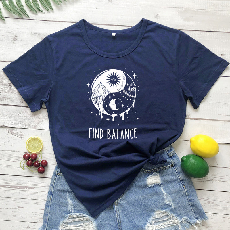 T-shirt ying yang