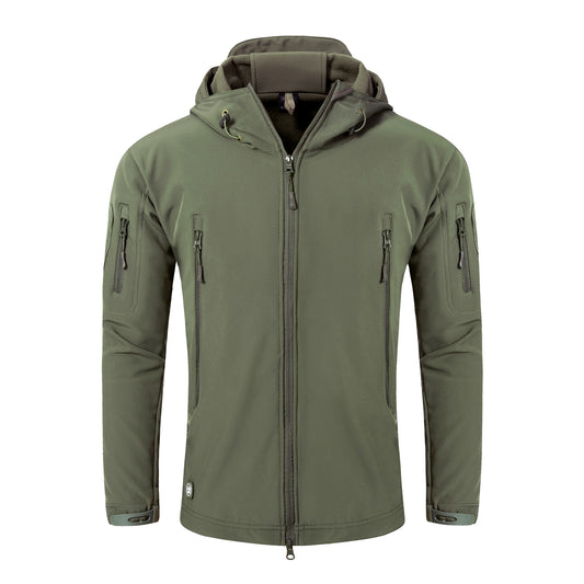 Veste tactique militaire à capuche imperméable