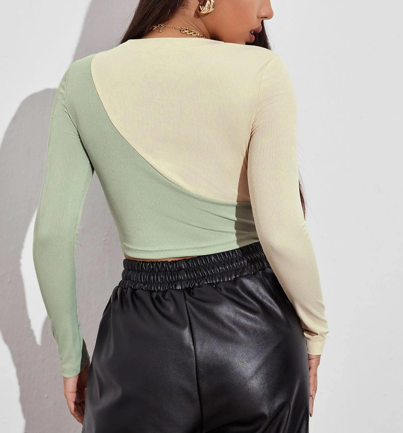 Camisole à manches longues pour femmes